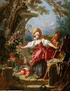 Jean Honore Fragonard Blind Man's Buff (mk08) china oil painting reproduction